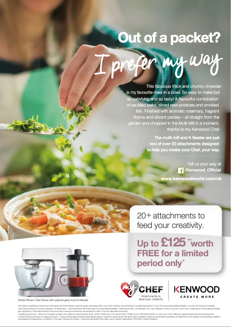 Page n°1 - Manuel utilisateur Kenwood Chef Sense KVCT5000P