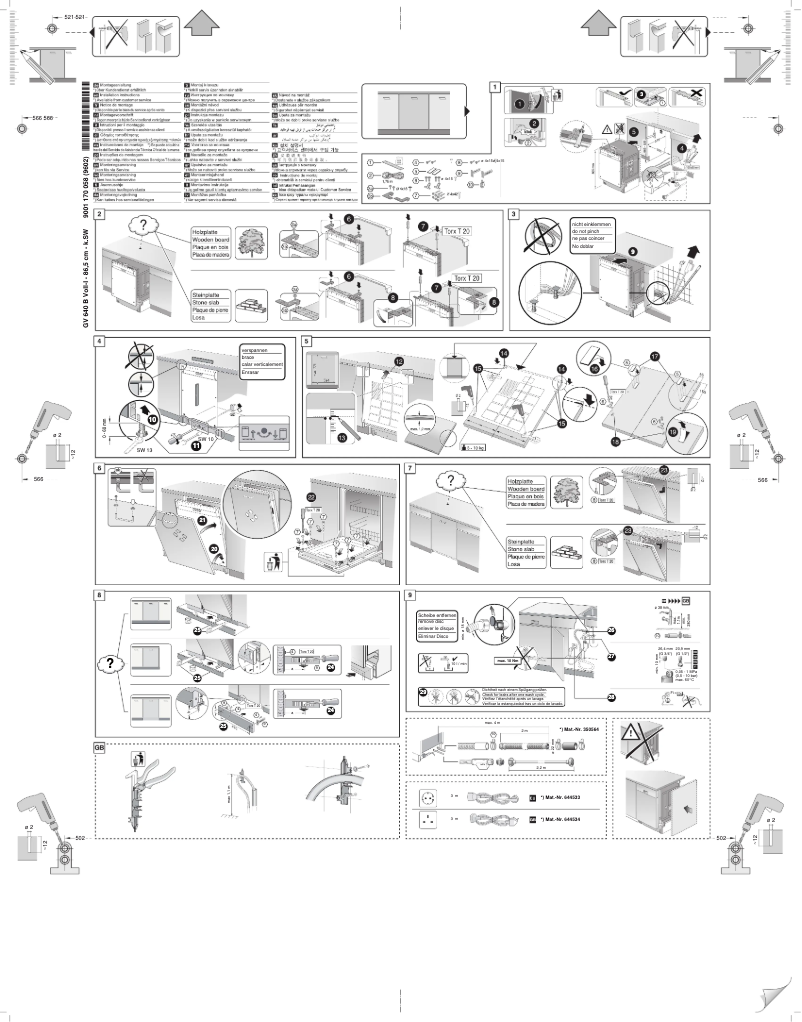 Page 1 de la notice Guide d'installation Blaupunkt 5VH 703NP
