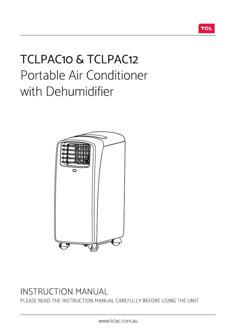 Página 1 del manual Manual de usuario TCL TCLPAC10