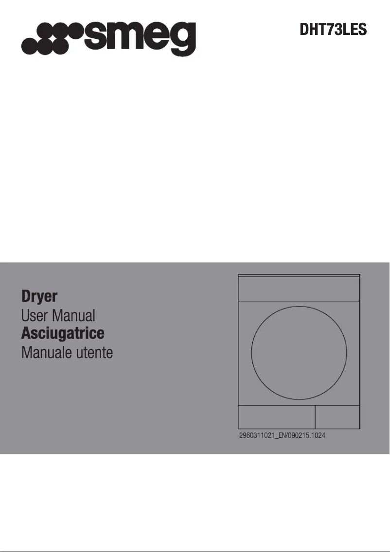 Page 1 de la notice Manuel utilisateur Smeg DHT73LES