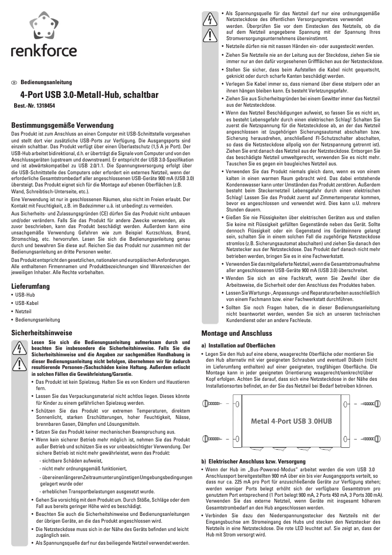 Image de la première page du manuel de l'appareil RF-3955362
