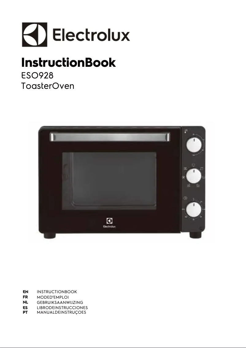 Page 1 de la notice Manuel utilisateur Electrolux ESO928