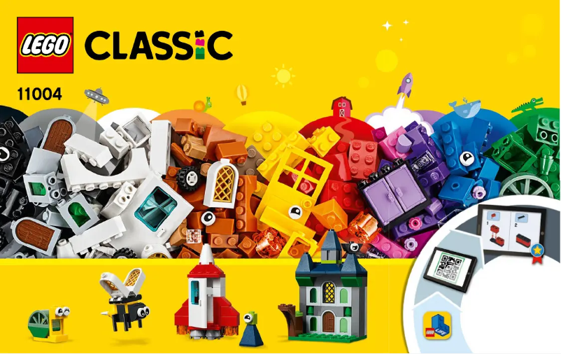Page 1 de la notice Manuel utilisateur Lego Classic 11004