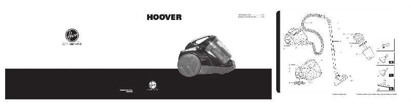 Page n°1 - Mode d'emploi Hoover CH2200 011