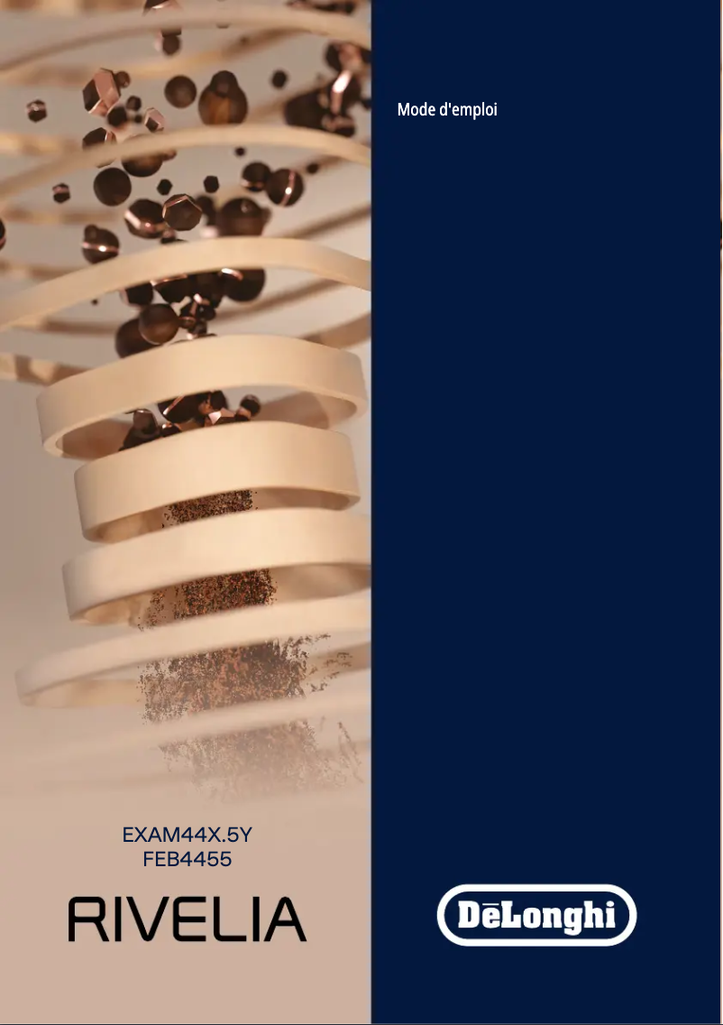 Image de la première page du manuel de l'appareil Rivelia EXAM440.55.BG