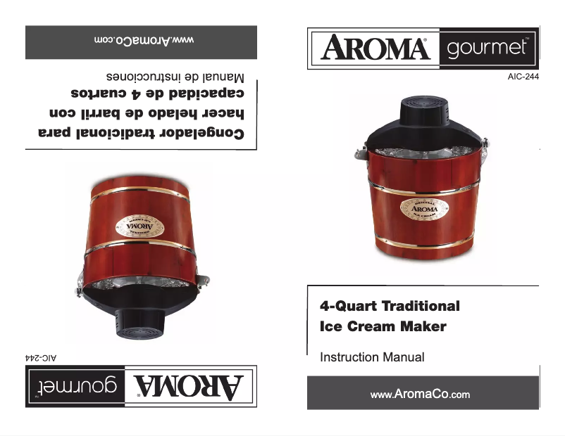 Image de la première page du manuel de l'appareil AIC-244