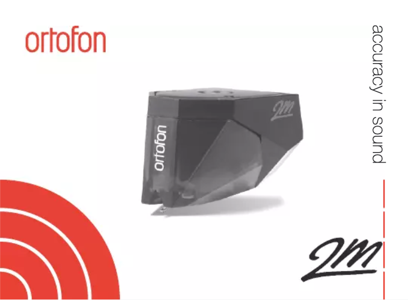 Page n°1 - Manuel utilisateur Ortofon 2M