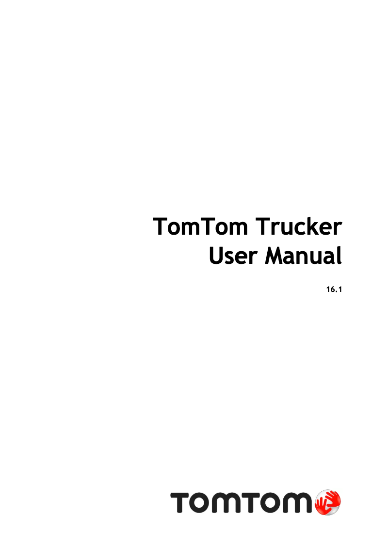 Imagen de la primera página del manual del dispositivo Trucker 600