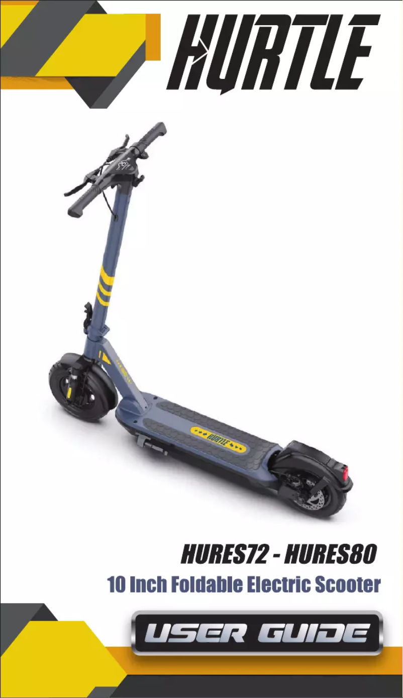 Page 1 de la notice Manuel utilisateur Hurtle HURES80