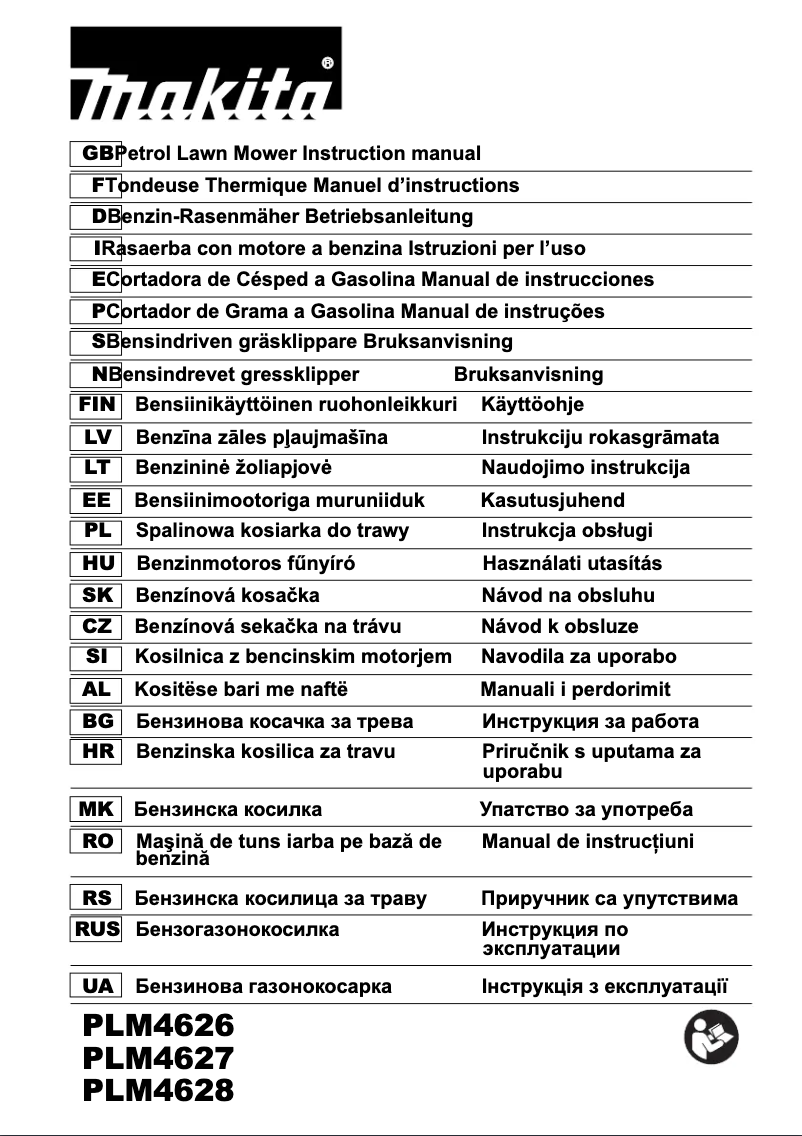 Image de la première page du manuel de l'appareil PLM4628N