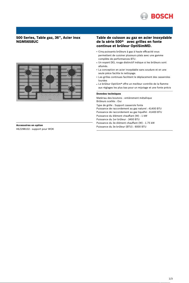 Imagen de la primera página del manual del dispositivo NGM5658UC