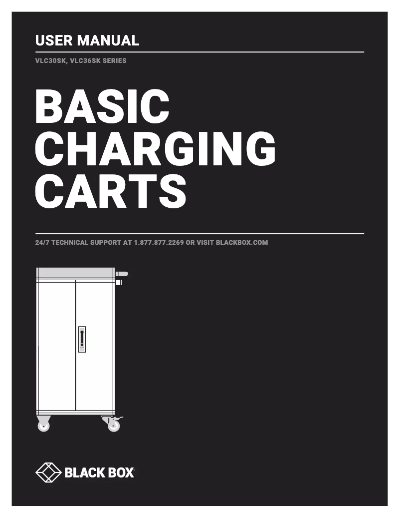 Page 1 de la notice Manuel utilisateur Black Box VLC36SK-HD-R2