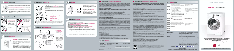 Page n°1 - Manuel utilisateur LG F14934DS