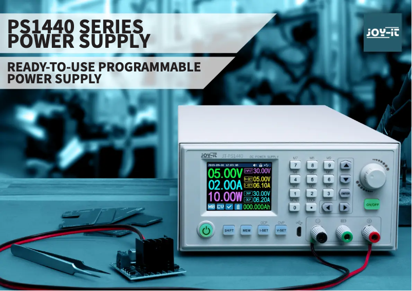 Page 1 of the manual User Manual Joy-It JT-PS1440-C