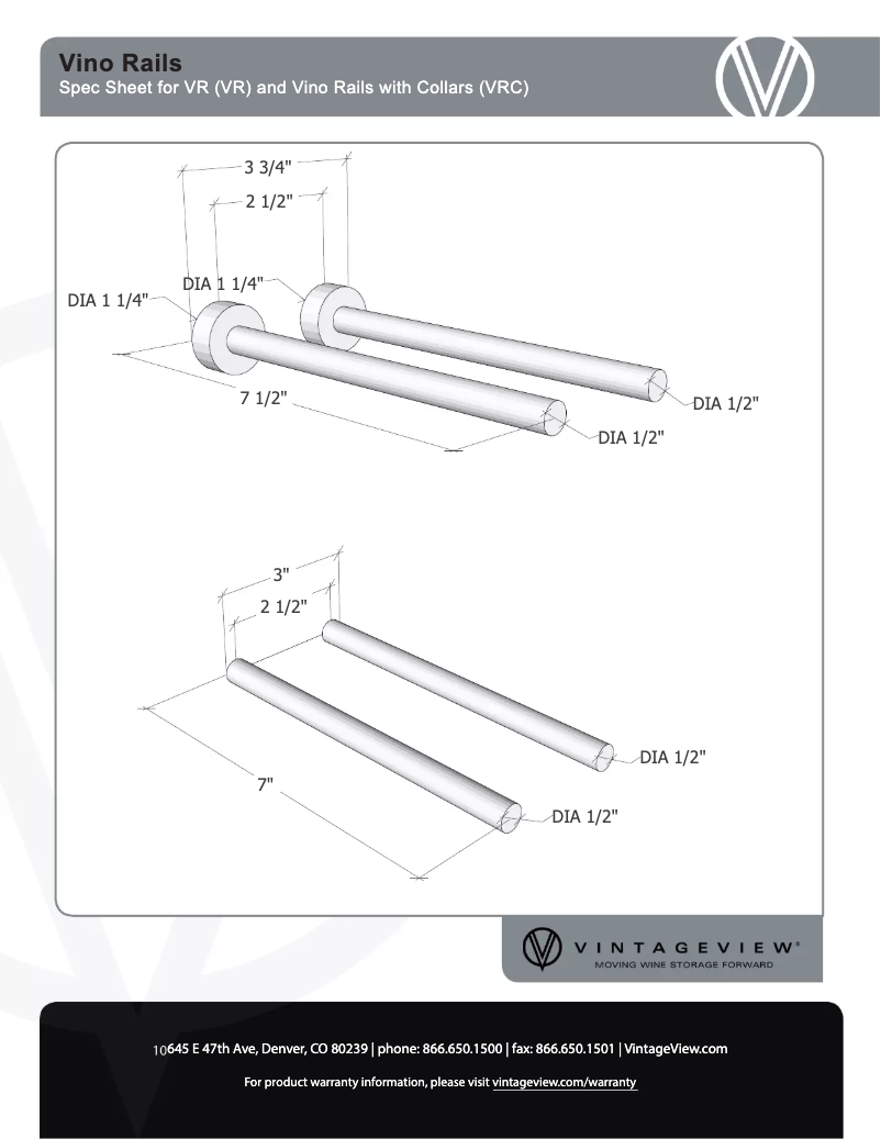 Page 1 de la notice Manuel utilisateur VintageView VR