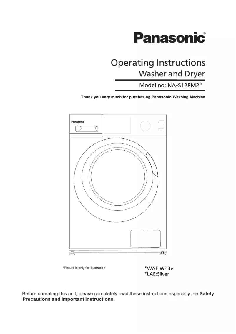 Image de la première page du manuel de l'appareil NA-S128