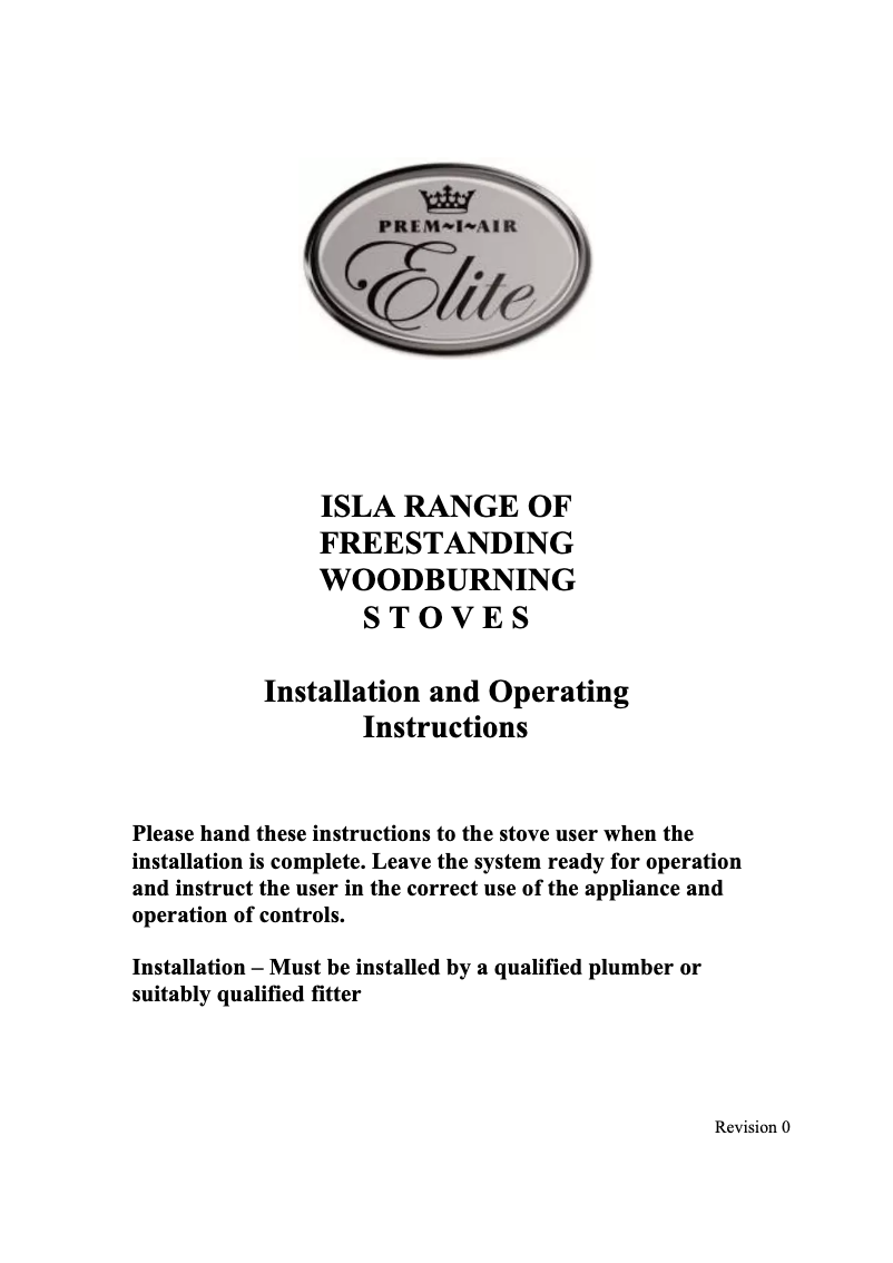 Page n°1 - Manuel utilisateur Prem-I-Air EH1458