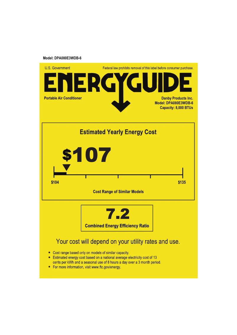 Imagen de la primera página del manual del dispositivo DPA080E3WDB-6