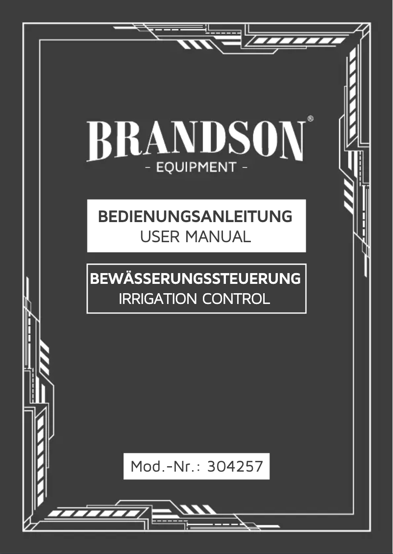 Page 1 de la notice Manuel utilisateur Brandson 304257