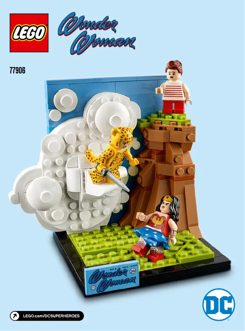 Page 1 de la notice Manuel utilisateur Lego Wonder Women 77906