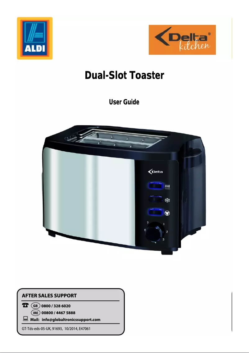 Image de la première page du manuel de l'appareil GT-Tds-eds-05-UK