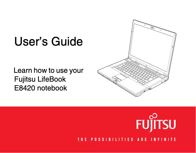 Page n°1 - Manuel utilisateur Fujitsu LifeBook E8420