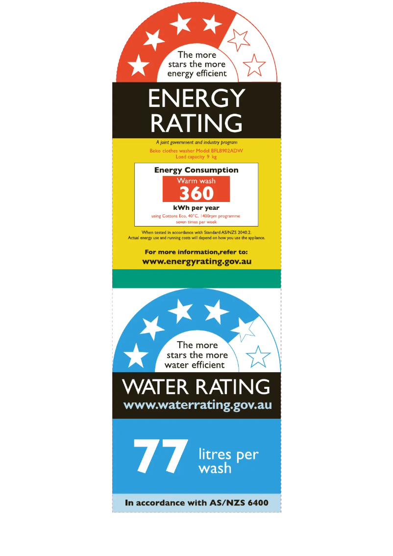 Image de la première page du manuel de l'appareil BFLB902ADW