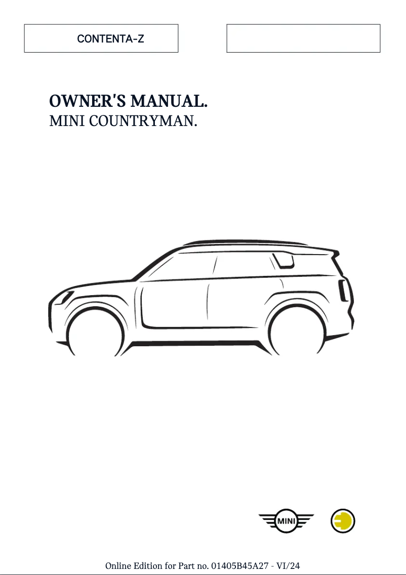 Image de la première page du manuel de l'appareil SE Countryman (2025)