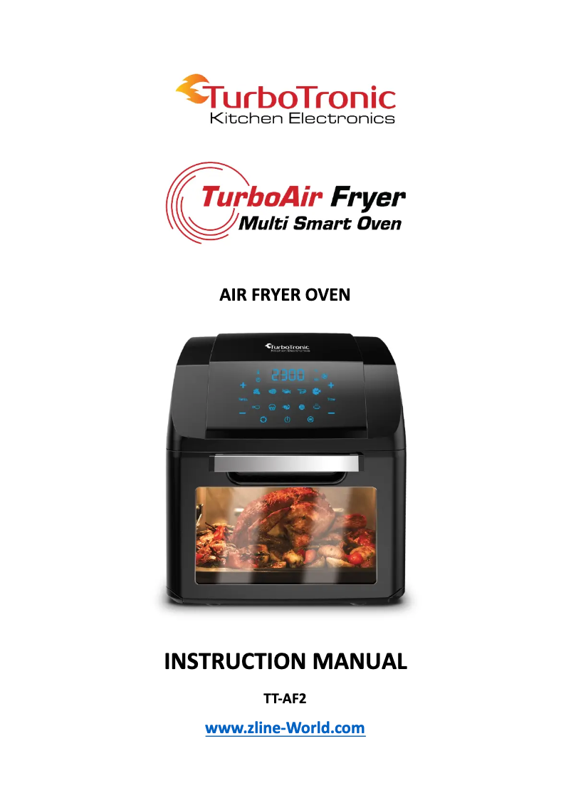 Page n°1 - Manuel utilisateur TurboTronic TT-AF2