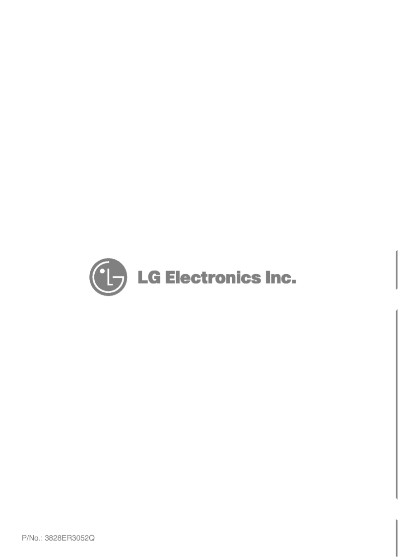 Page n°1 - Manuel utilisateur LG WD-12312RD