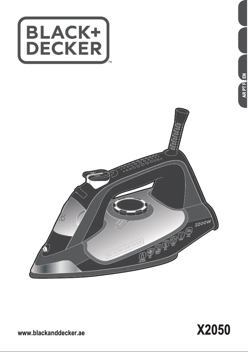 Page n°1 - Manuel utilisateur Black & Decker X2050