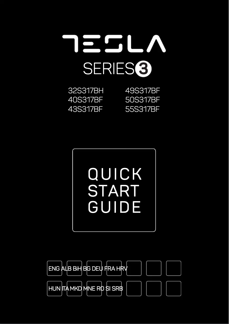 Image de la première page du manuel de l'appareil 49S317BF