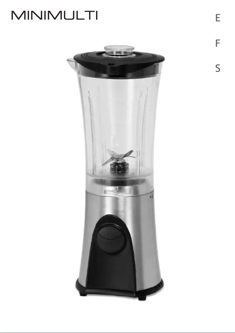 Página 1 del manual Manual de usuario Tefal Mini Multi Deluxe BL125