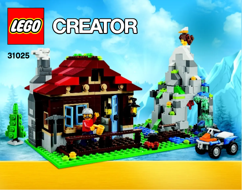 Page n°1 - Manuel utilisateur Lego Creator 31025