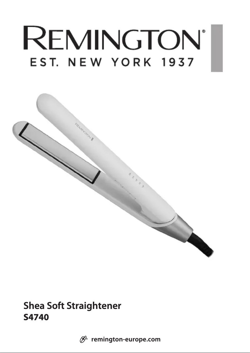 Image de la première page du manuel de l'appareil Shea Soft S4740