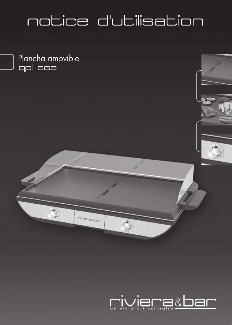 Image de la première page du manuel de l'appareil QPL665