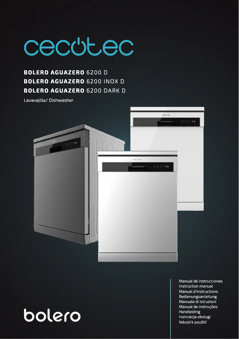 Image de la première page du manuel de l'appareil Bolero Aguazero 6200 D