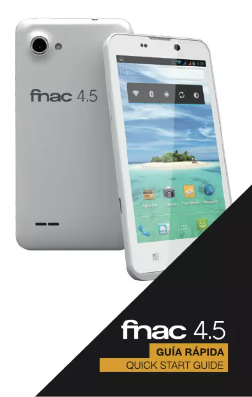 Image de la première page du manuel de l'appareil Fnac 4.5