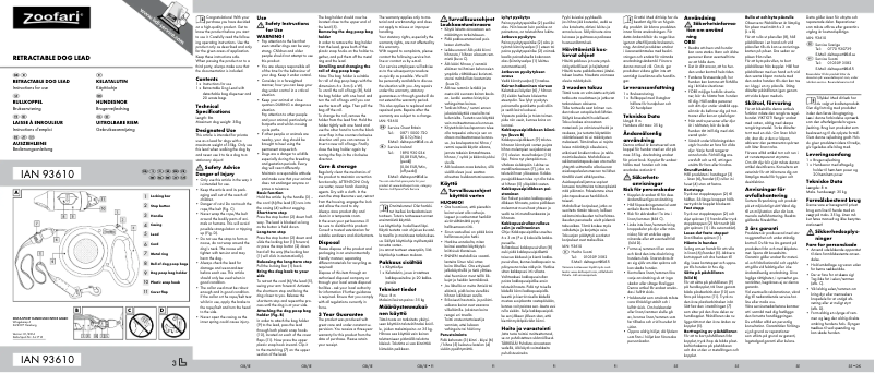 Página 1 del manual Manual de usuario Zoofari IAN 79121