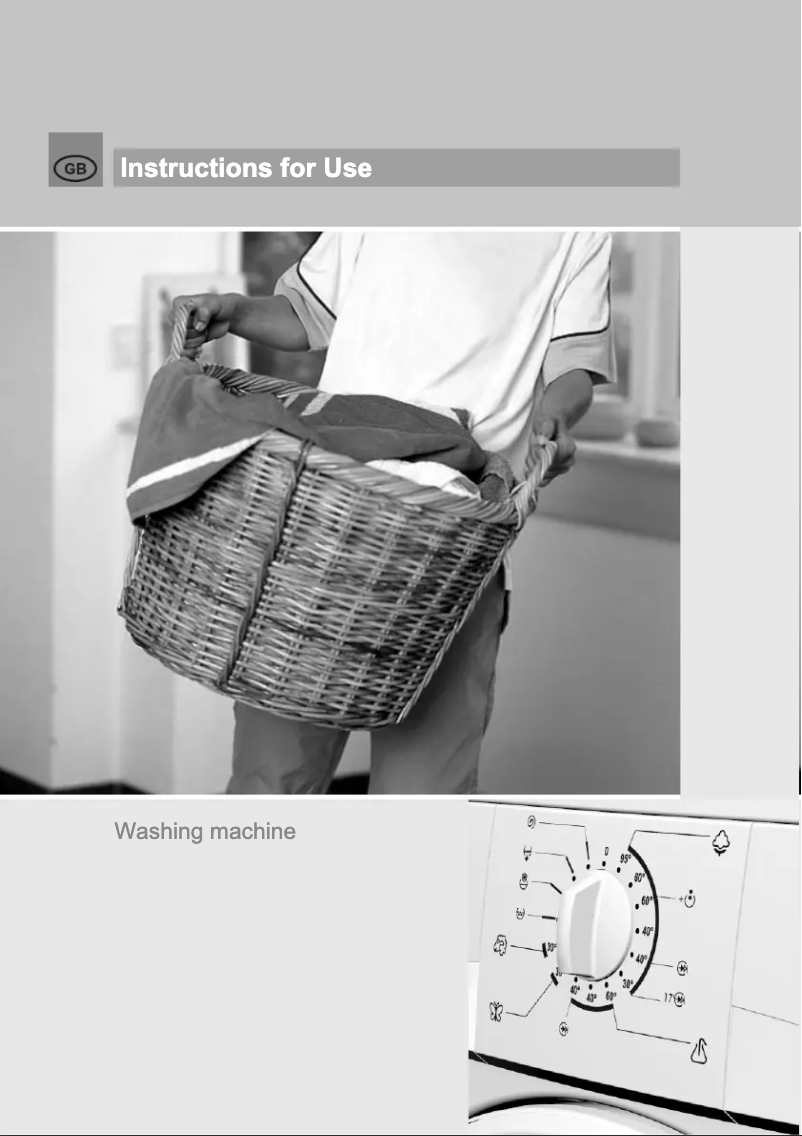 Página 1 del manual Manual de usuario Gorenje WA1081