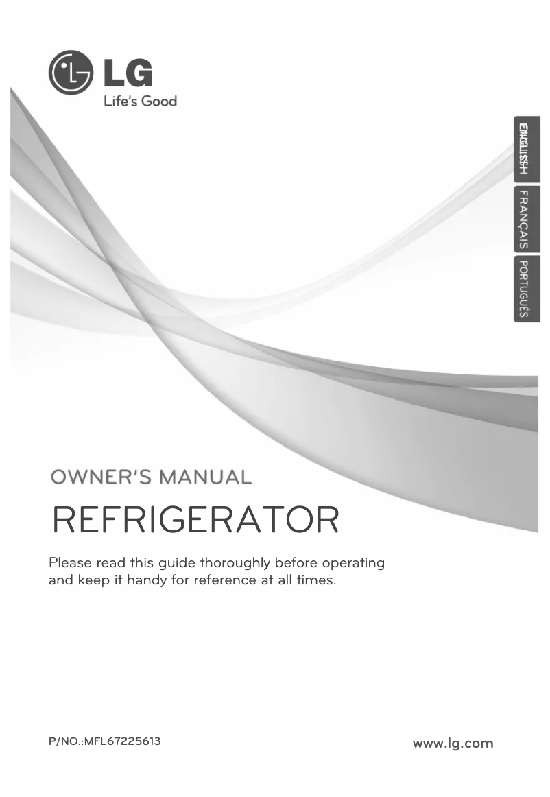 Page 1 de la notice Manuel utilisateur LG GC-154SQ