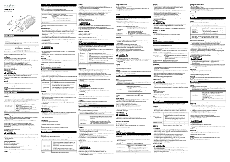 Image de la première page du manuel de l'appareil PIMS15012E