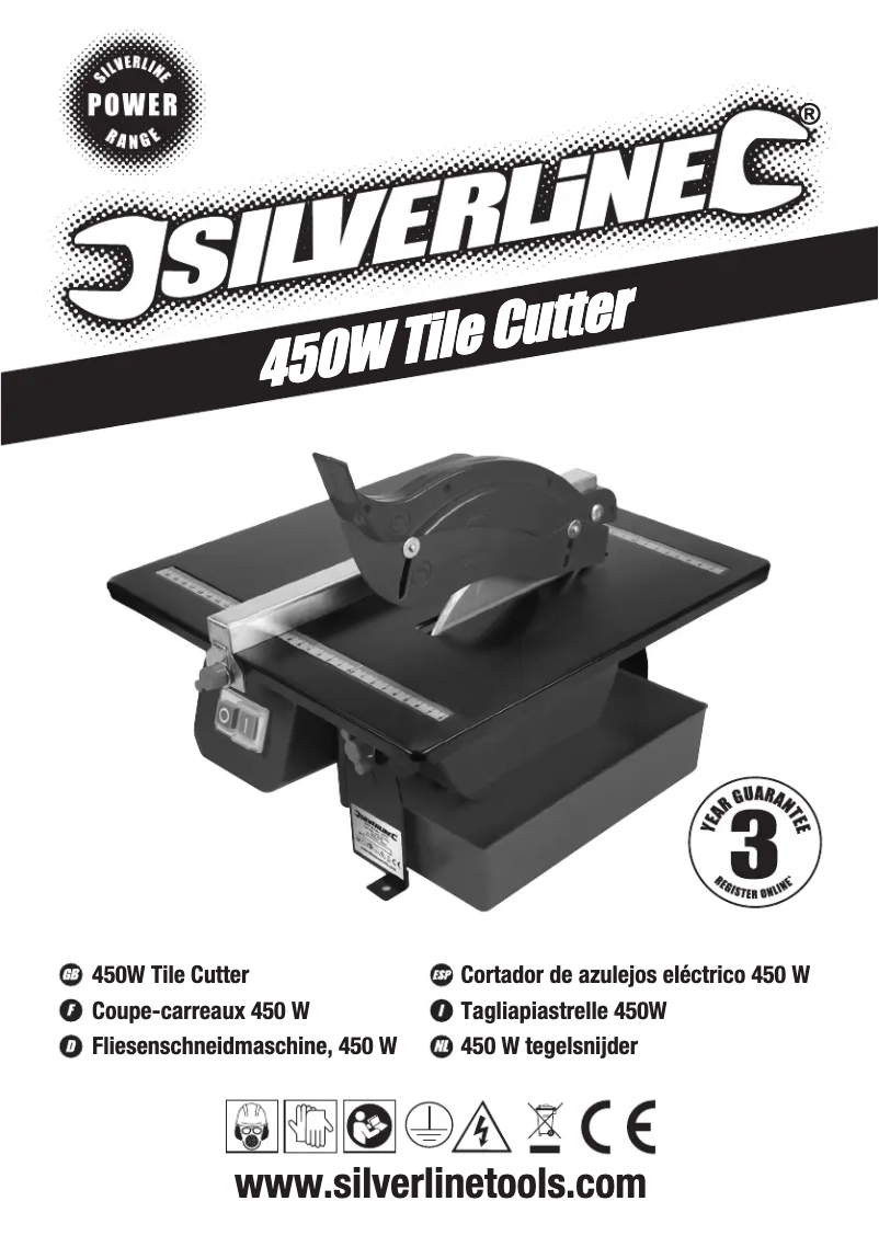 Page n°1 - Manuel utilisateur Silverline 802165