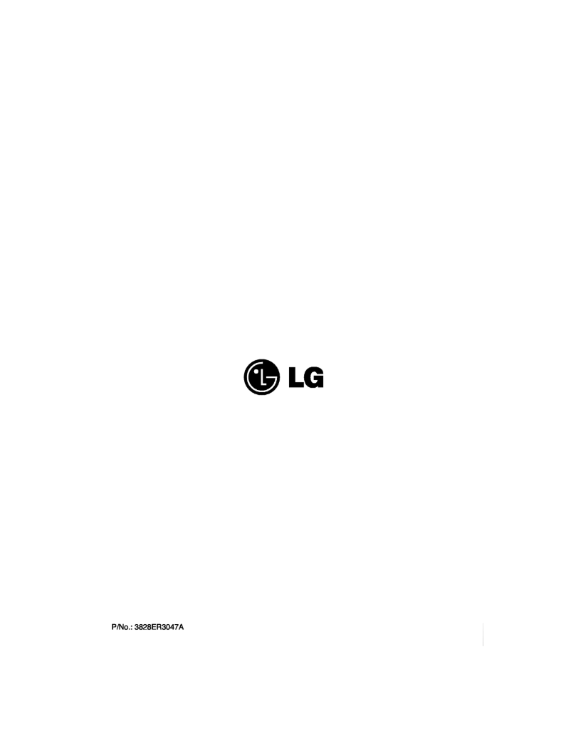Page n°1 - Manuel utilisateur LG WD-14406TD