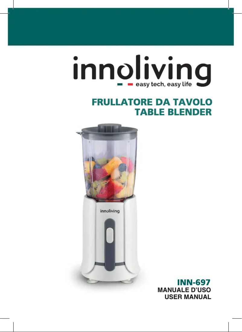 Page n°1 - Manuel utilisateur Innoliving INN-697