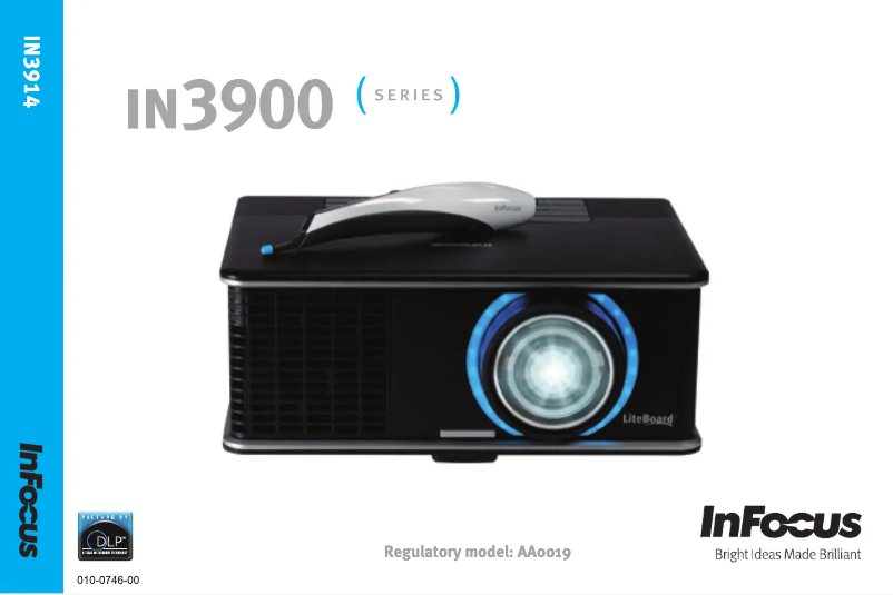 Page n°1 - Manuel utilisateur InFocus IN3914
