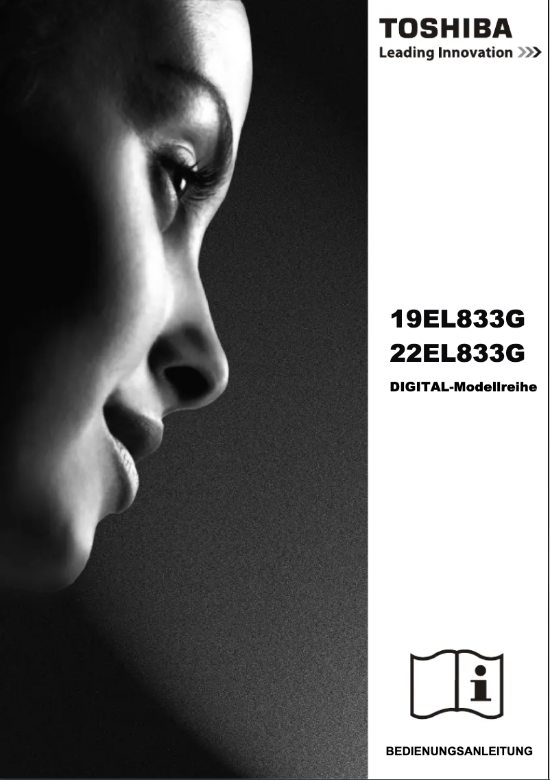 Page 1 de la notice Manuel utilisateur Toshiba 22EL833G