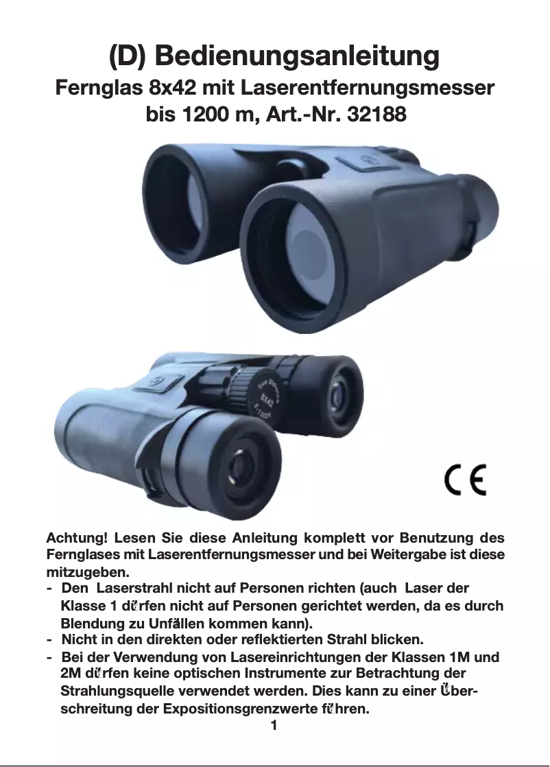 Image de la première page du manuel de l'appareil 32188