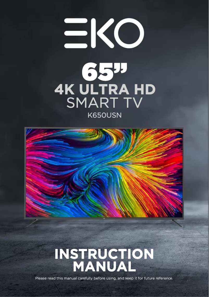 Imagen de la primera página del manual del dispositivo K650USN