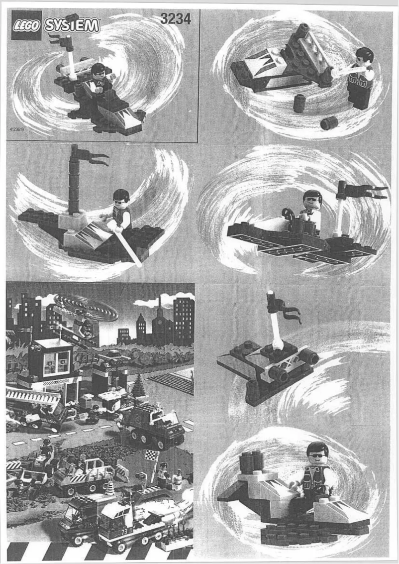 Page 1 de la notice Manuel utilisateur Lego INFLIGHT FANTASY BOAT GA